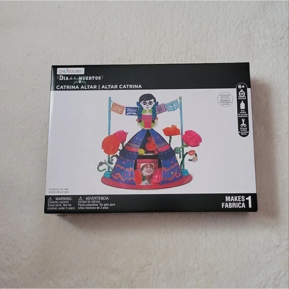 New day of the dead Dia de Muertos Catarina Altar Catrina craft kit